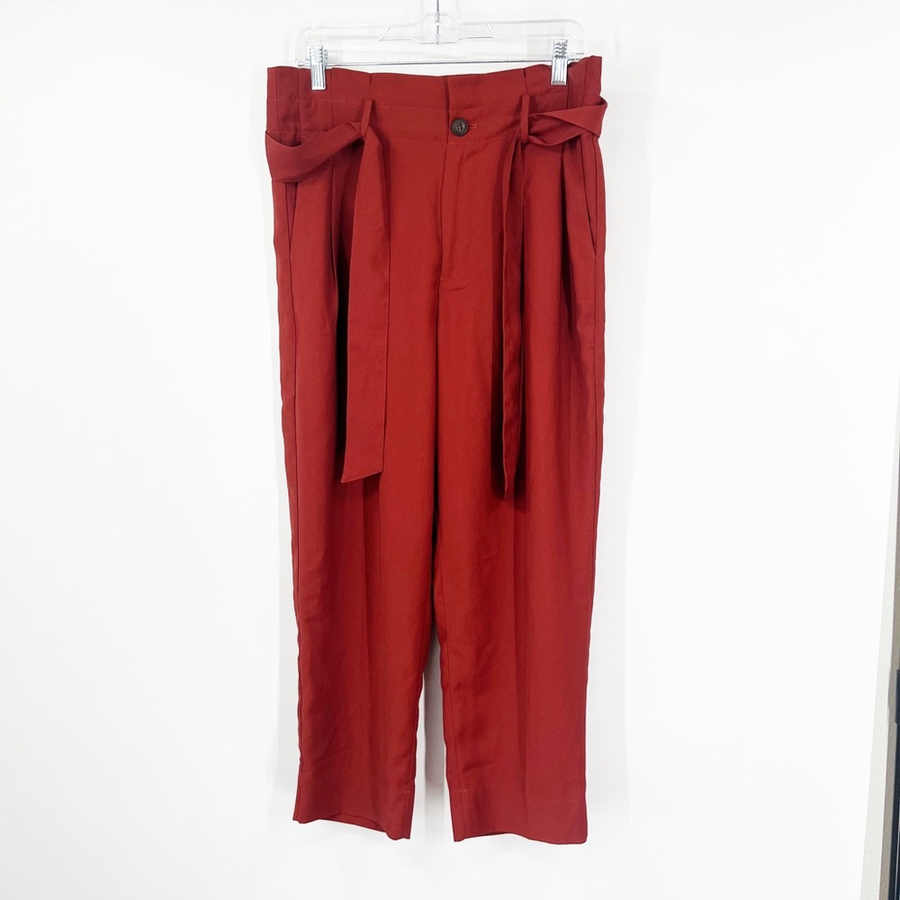 Madewell Drapey Paperbag Pants High Rise